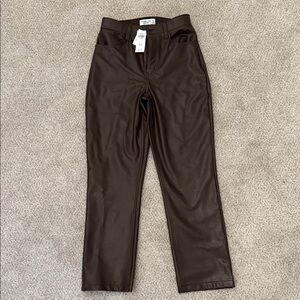 Abercrombie & Fitch Dark Brown Flare Pants